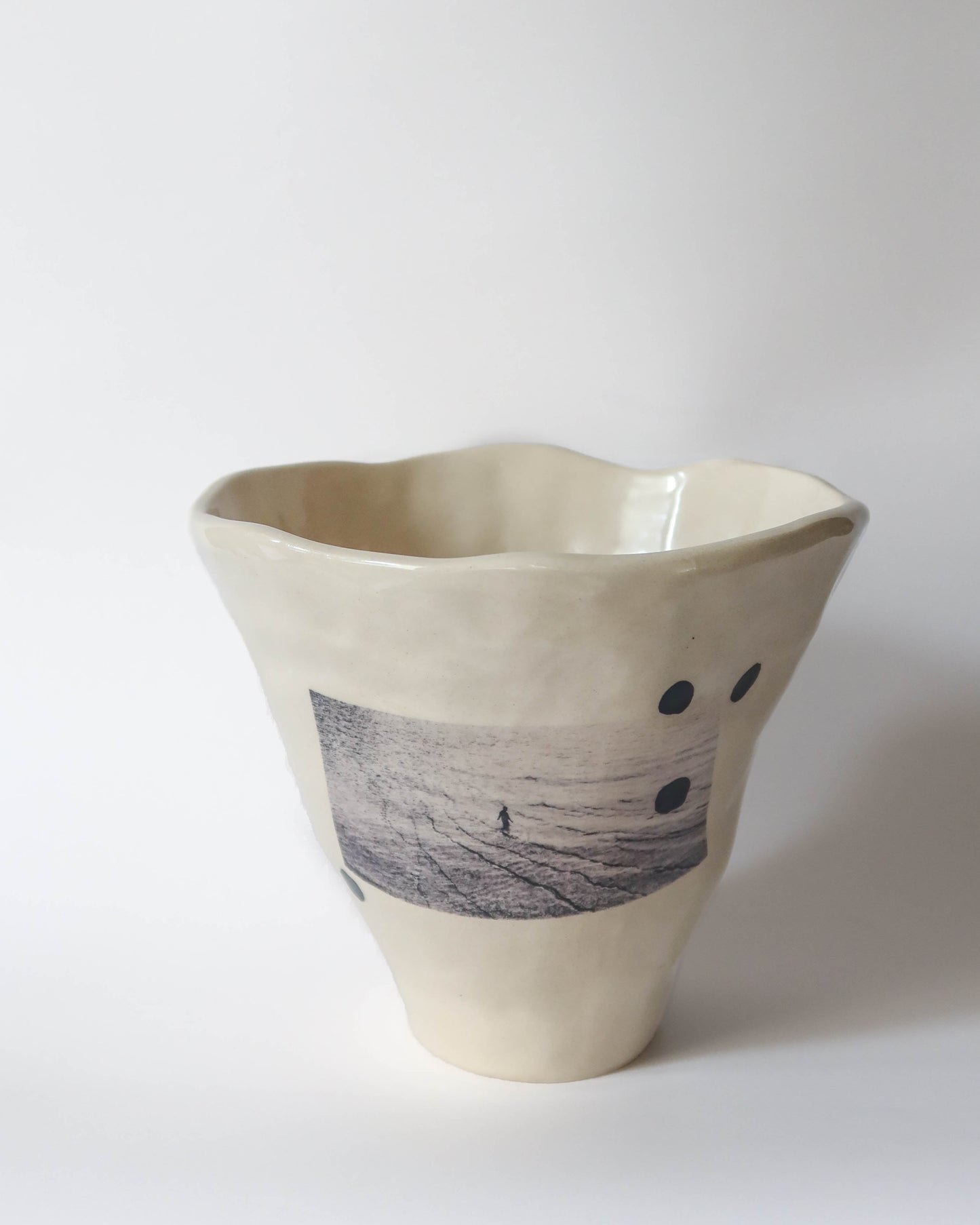 Vase photo noir et blanc – La Ciotat