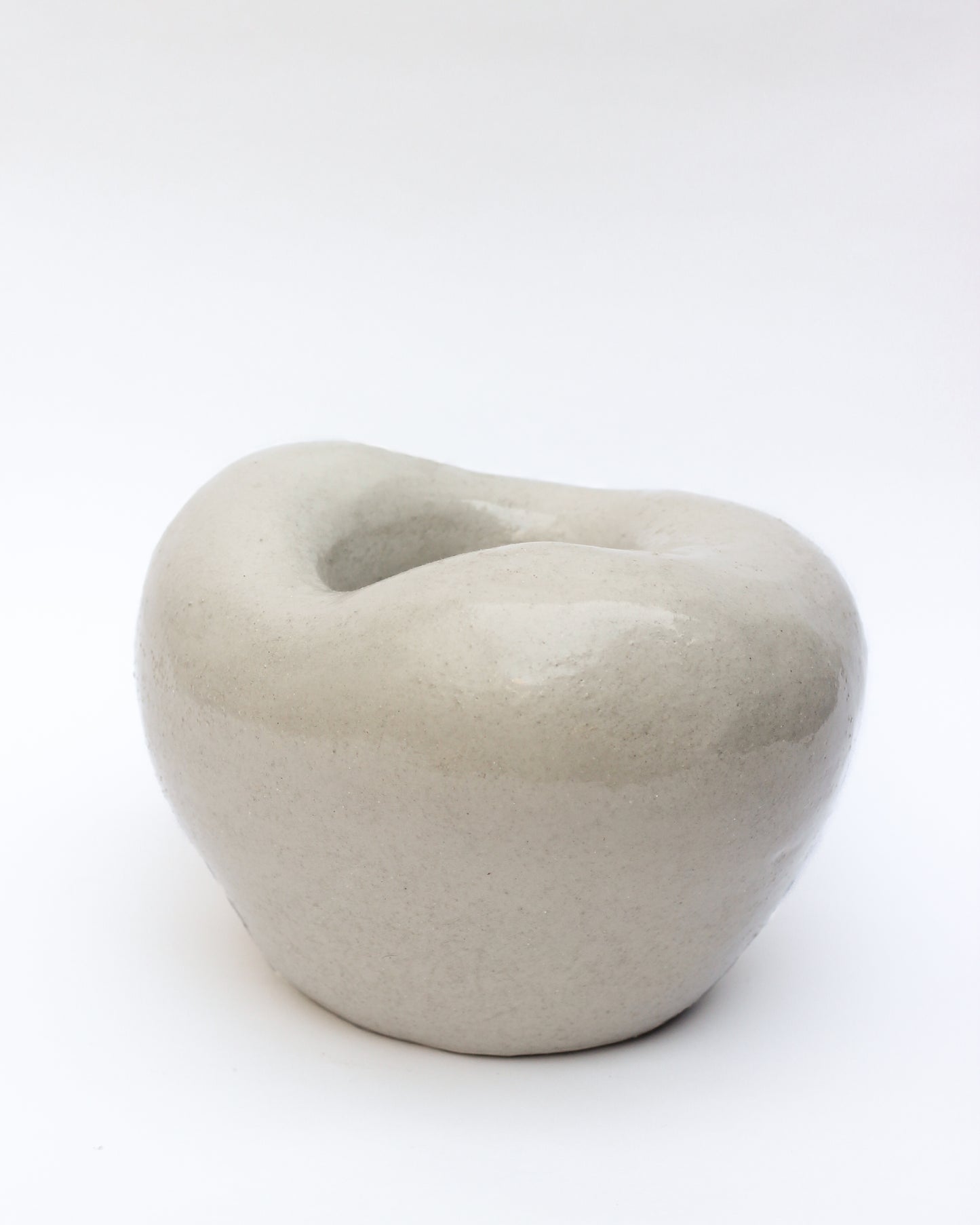 Vase sculptural à double paroi - pièce unique