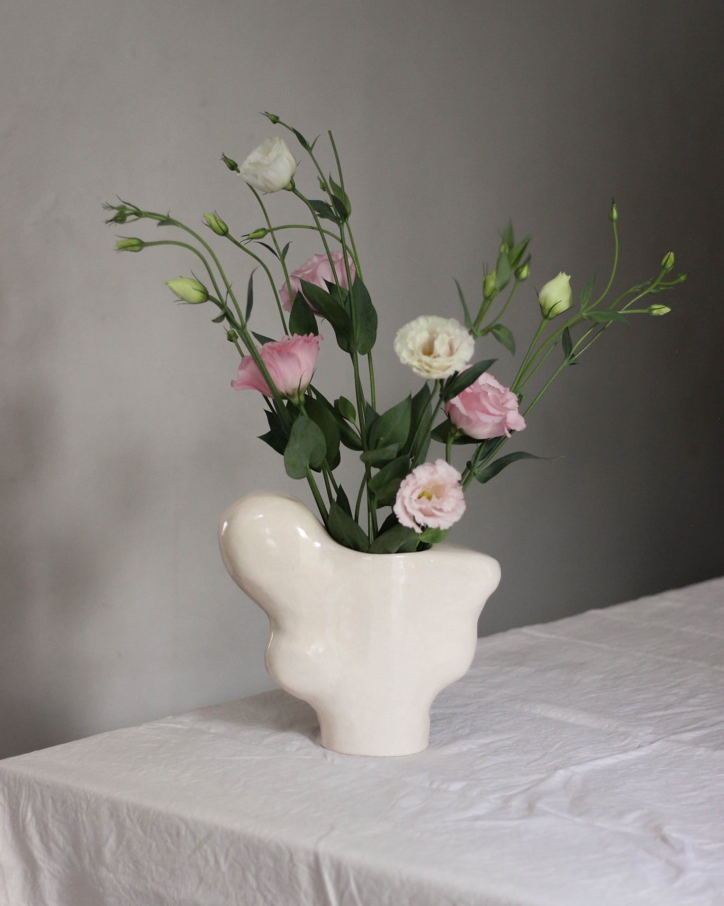 Vase sculptural - pièce unique