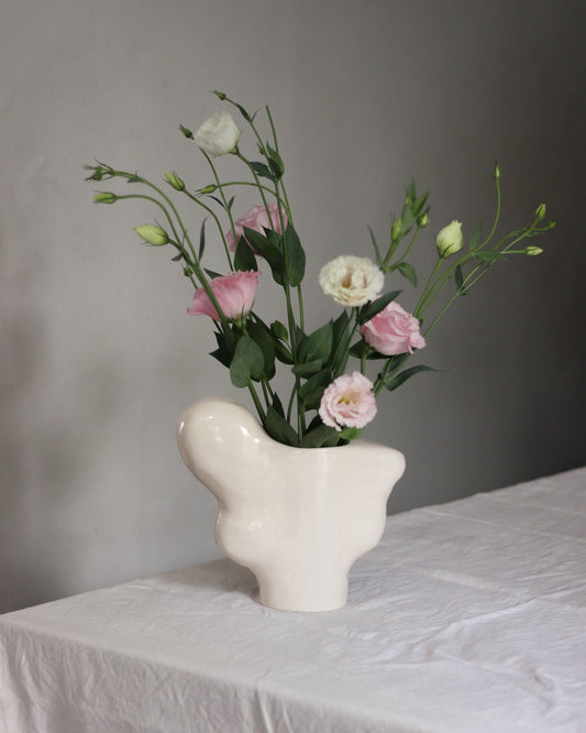 Vase sculptural - pièce unique