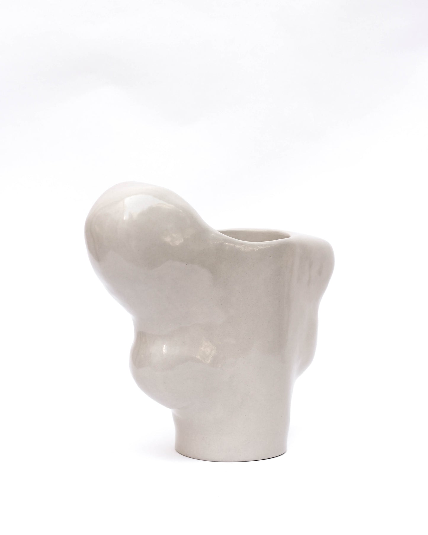 Vase sculptural - pièce unique