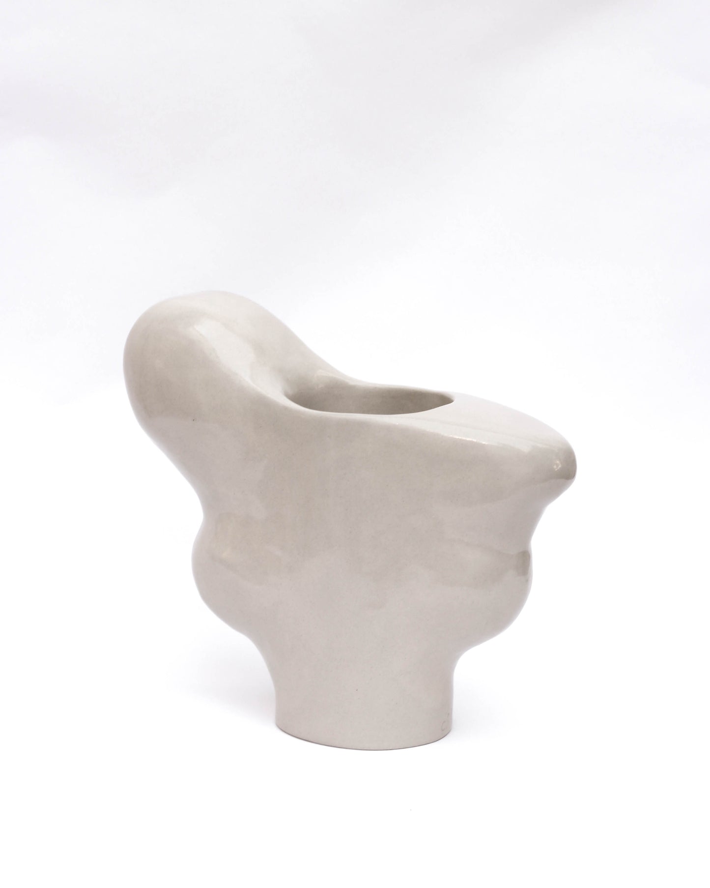 Vase sculptural - pièce unique