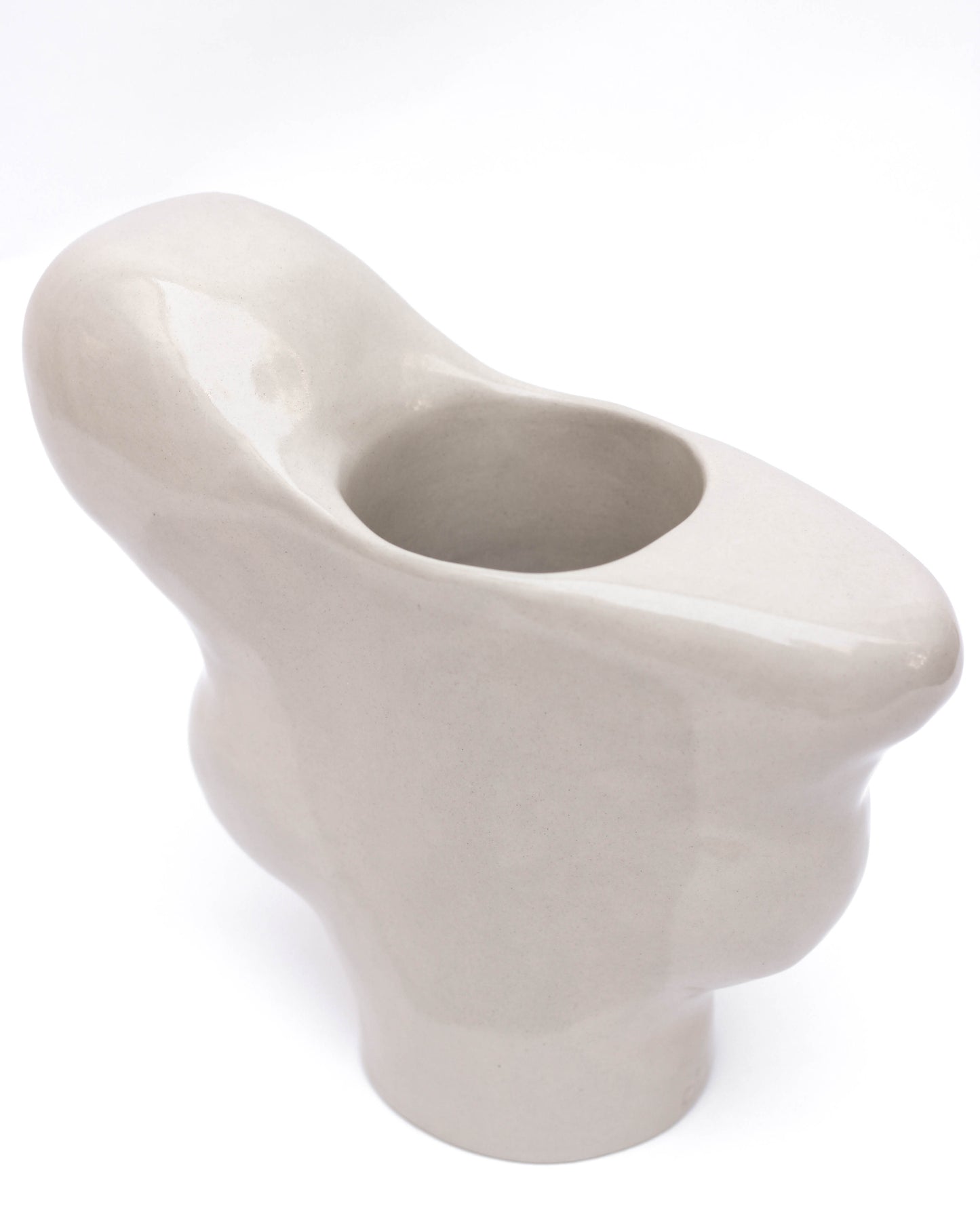 Vase sculptural - pièce unique