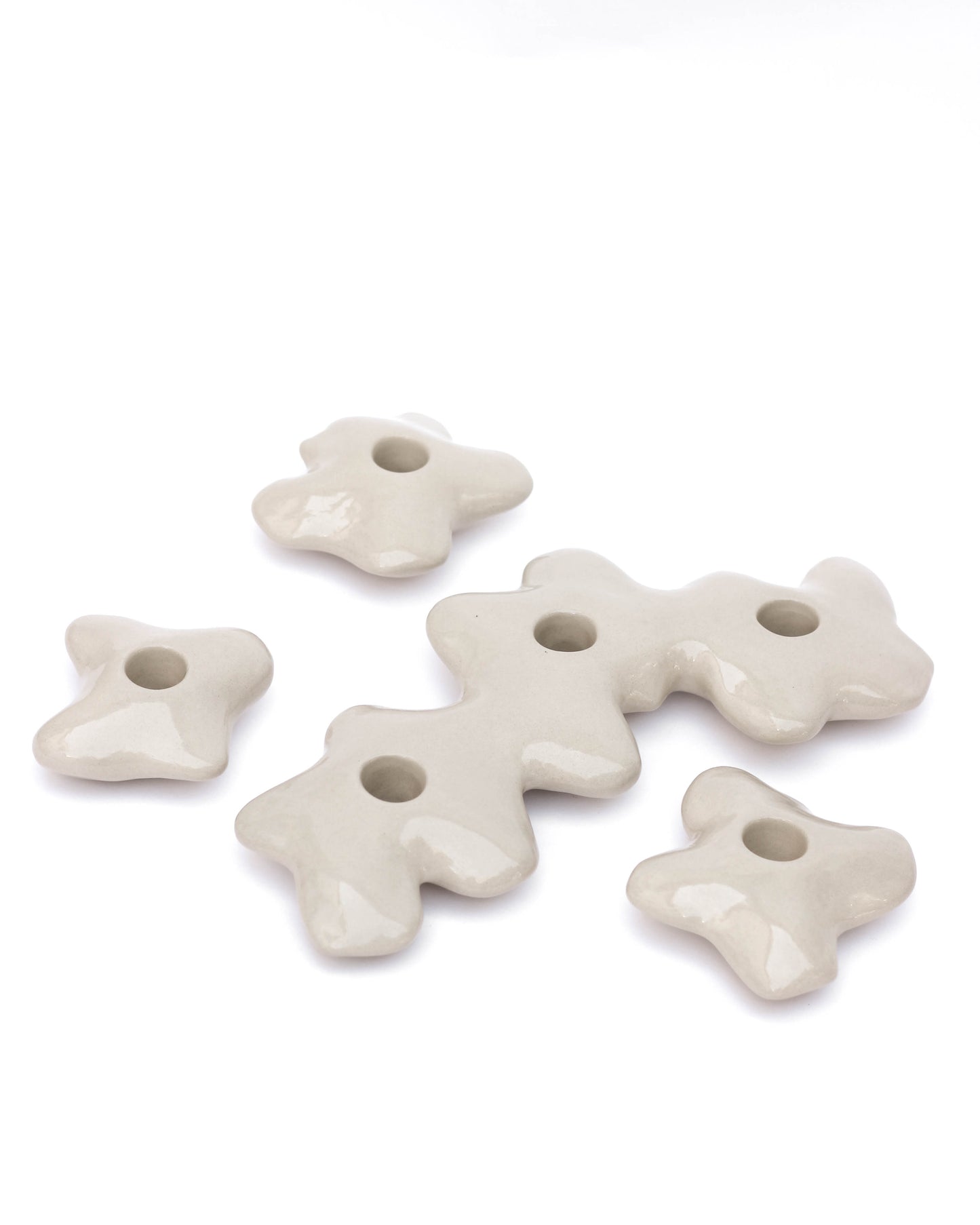 Les pensées - bougeoir triple