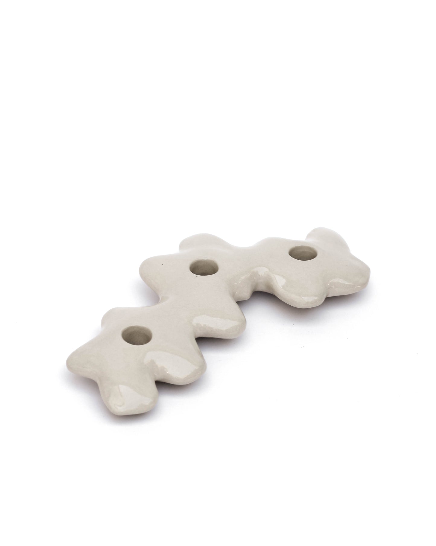 Les pensées - bougeoir triple