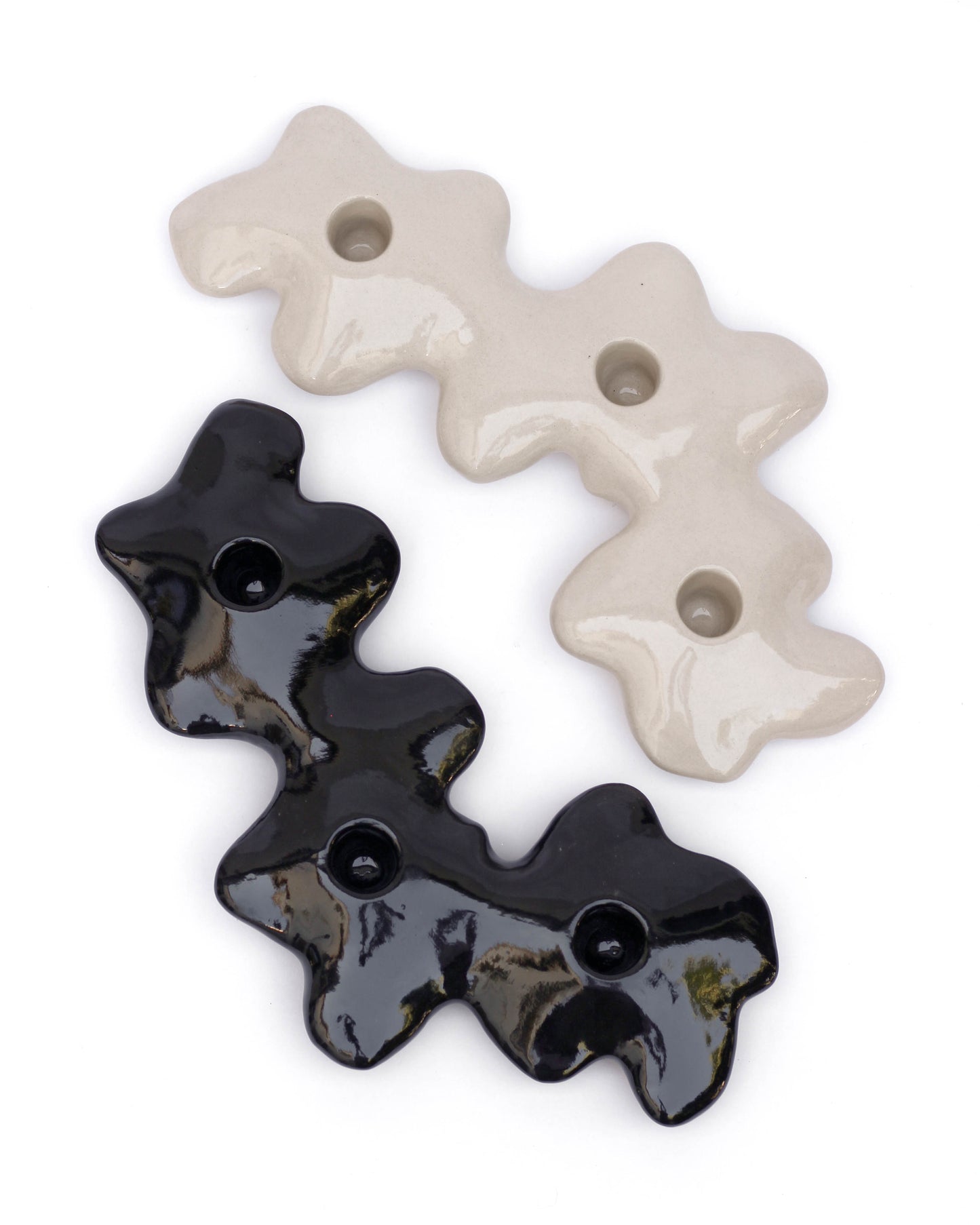 Les pensées - bougeoir triple