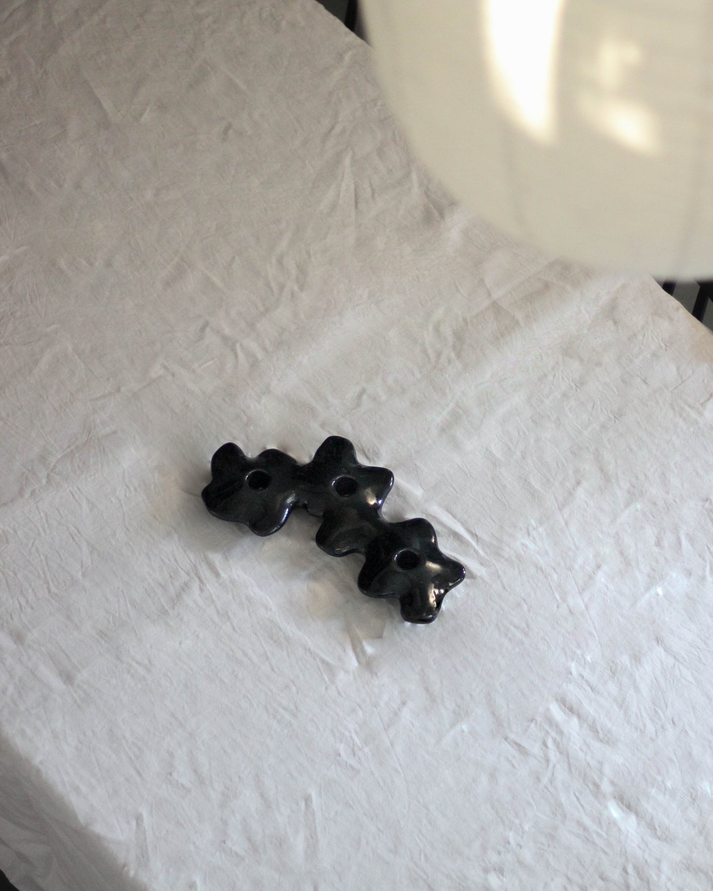 Les pensées - bougeoir triple