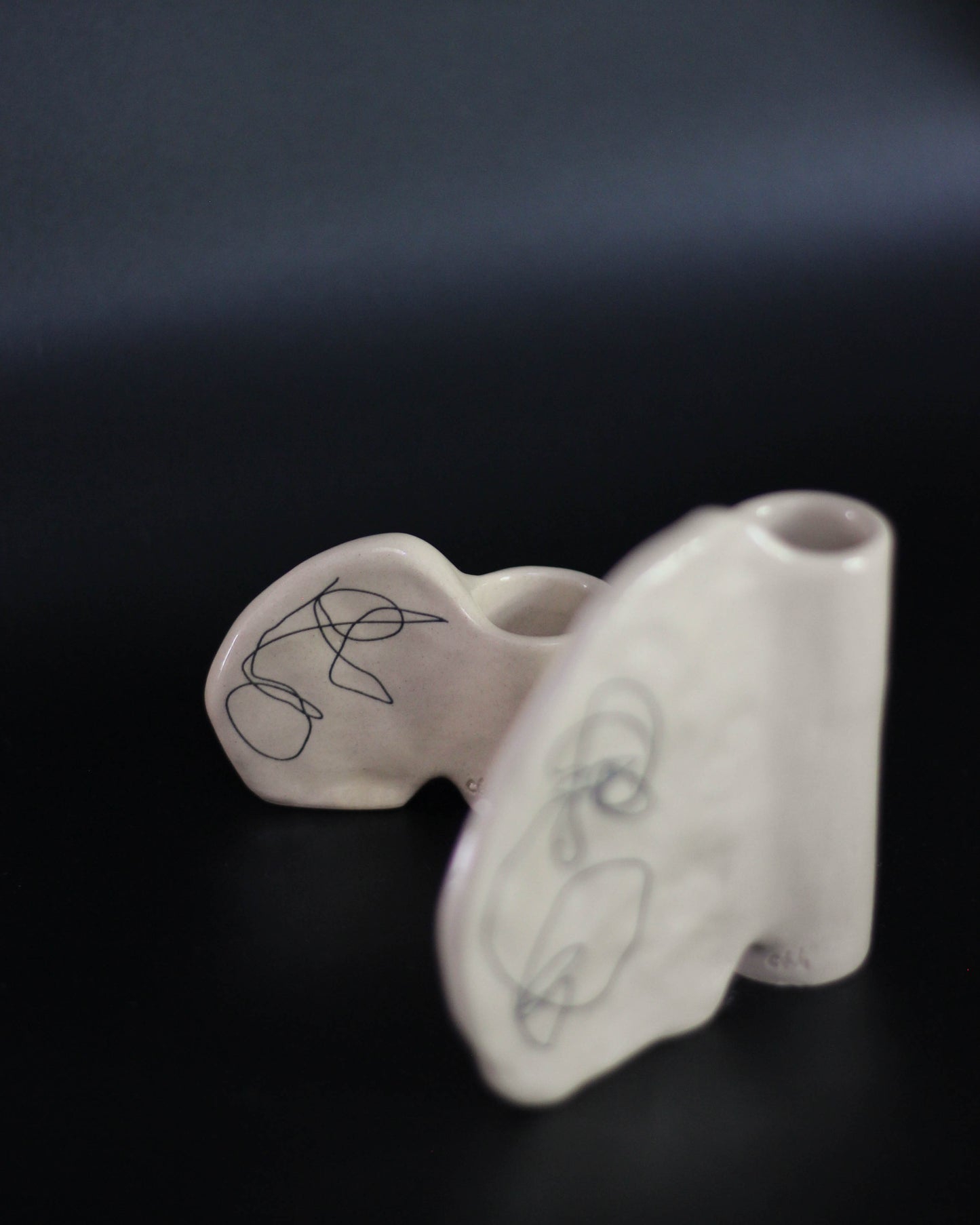 Bougeoirs Nabi - Gribouillis