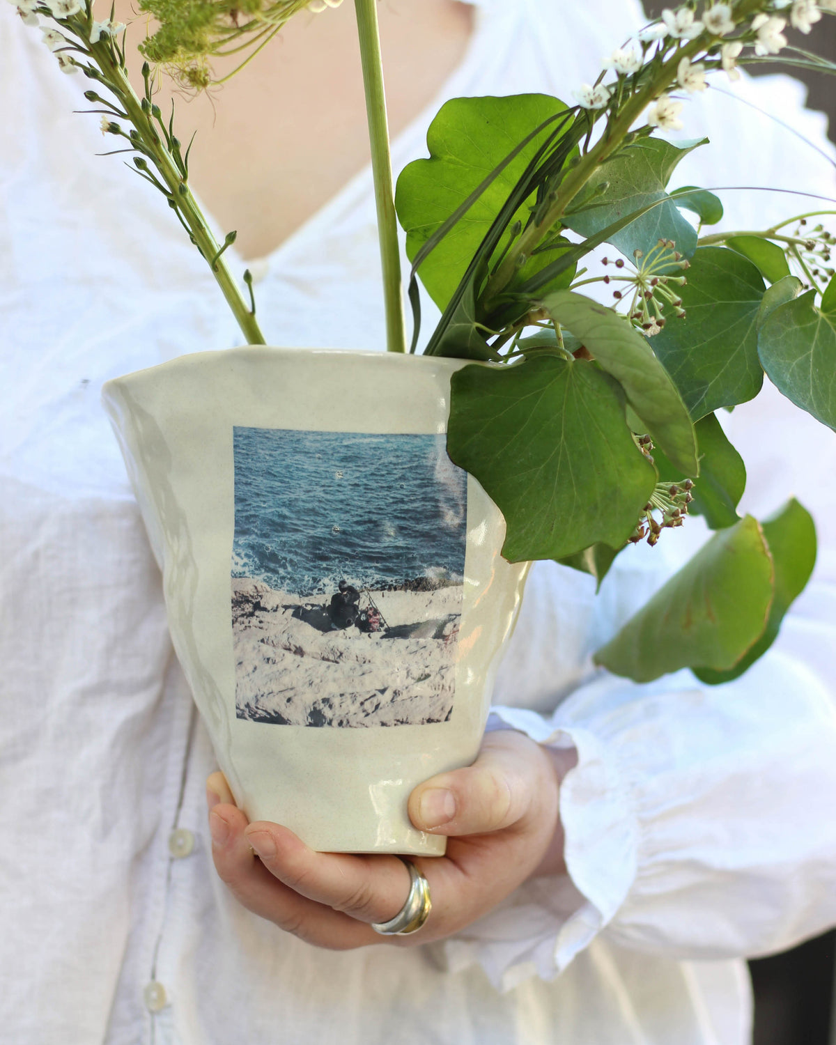 Vase photo personnalisé