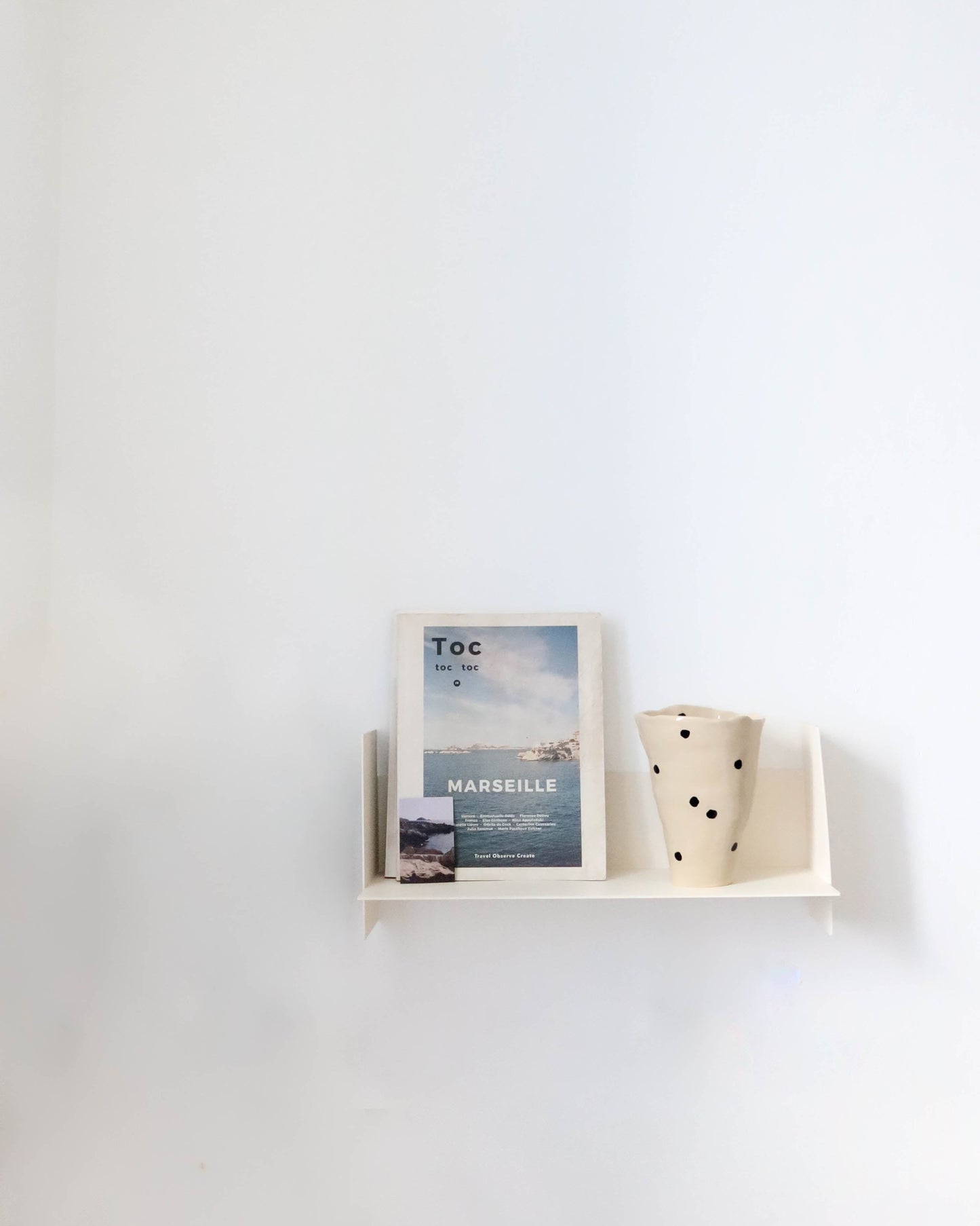 Irregular polka dot vase