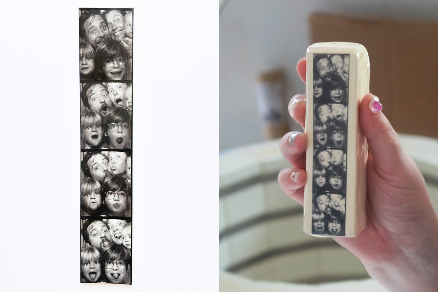 Photomaton mural personnalisé